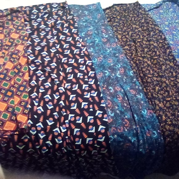 Bundle of 5 Luluroe skirts - Picture 1 of 4